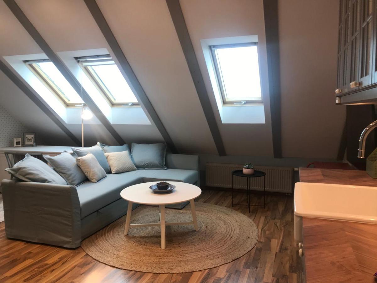 Attic Apartment On Waterfront / View / Netflix Prag Eksteriør billede
